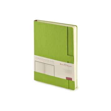 Ежедневник недатированный А5 "Marseille" светло-зеленый Ежедневник недатированный А5 "Marseille" светло-зеленый