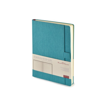 Ежедневник недатированный А5 "Marseille" бирюзовый